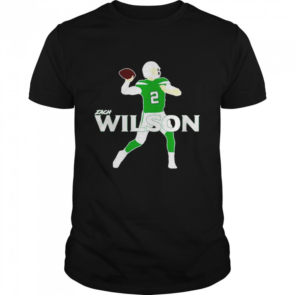 Zach Wilson Nfl Pros Player T-shirt