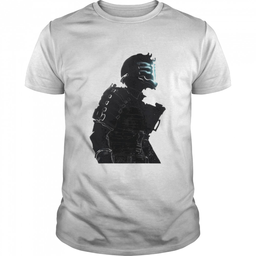 Black design Isaac Clarke dead space t-shirts