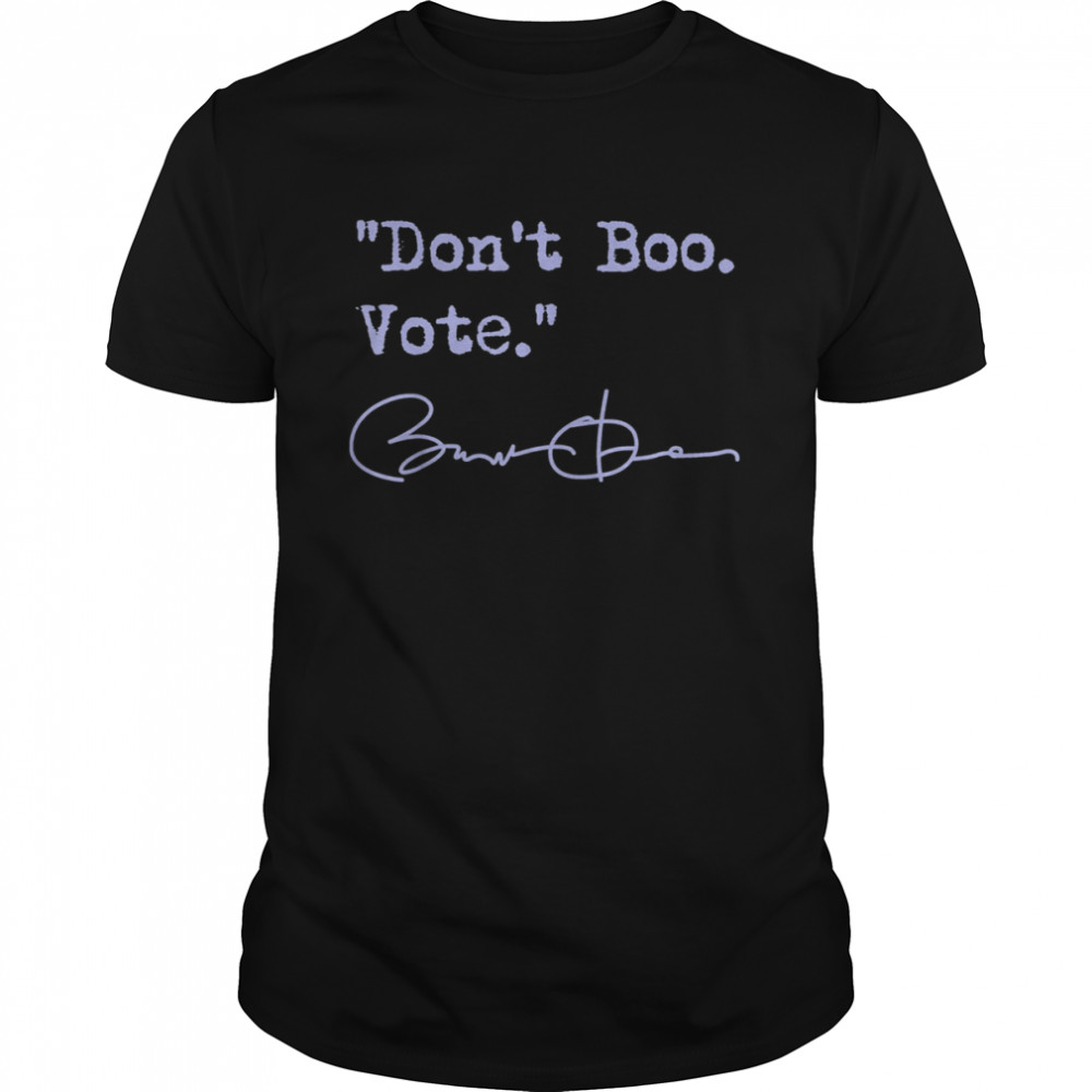 Don’t Boo Vote – Barack Obama T-Shirt