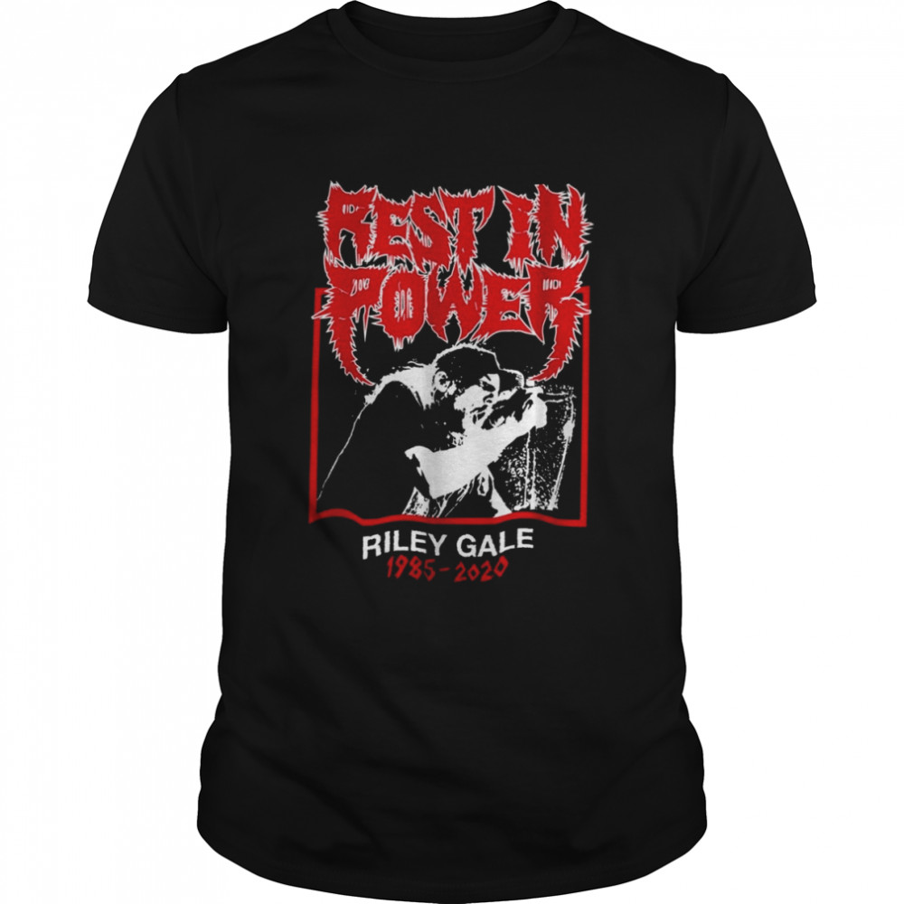Rest In Power Riley Gale Singer Vintage Inspired 90s Rap shirt