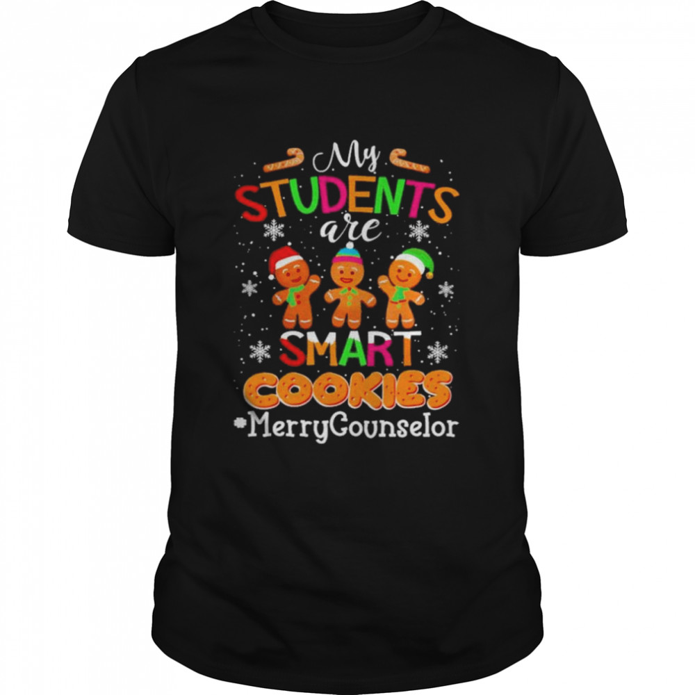 Mys Studentss ares Smarts Cookiess #Merrys Counselors Christmass 2022s shirts -s Copys
