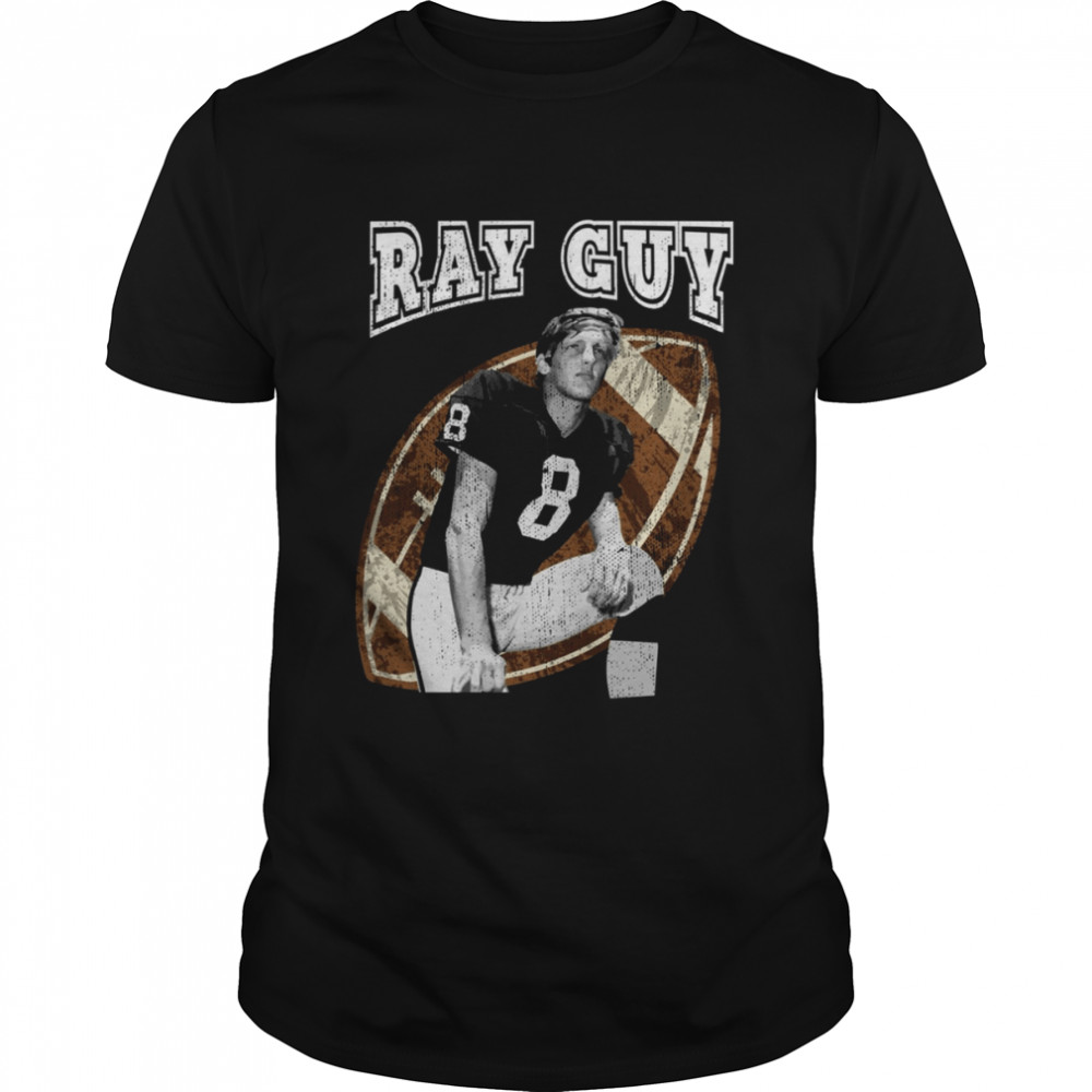 American Football Ray Guy Retro Vintage shirts