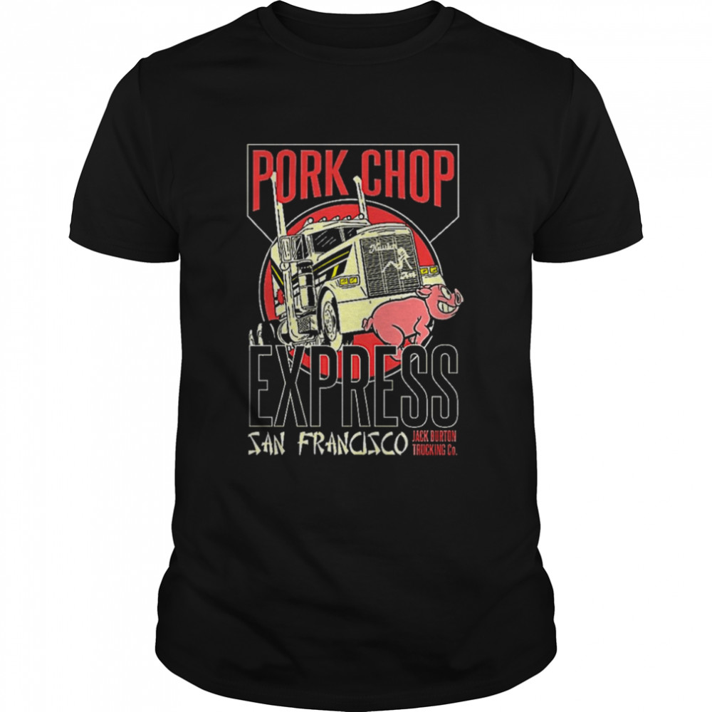 Pork Chop Express Jack Burton Trading Wing Kong shirt