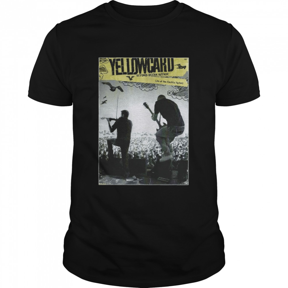Rock Time Live Yellowcard shirts
