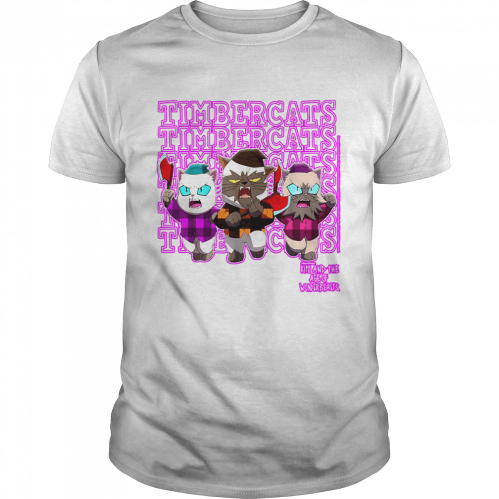 Timbercats Group Kipo And The Age Of Wonderbeasts shirt