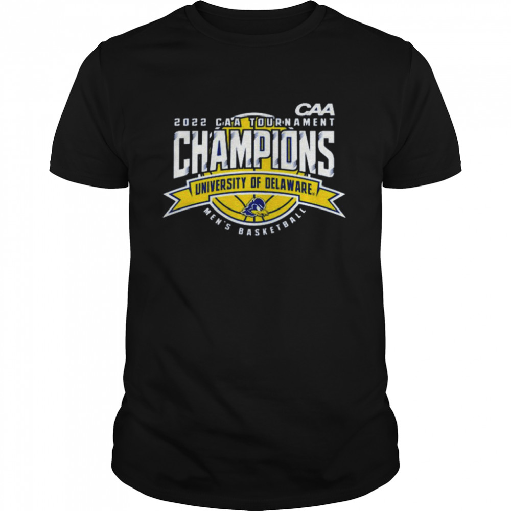 Delaware Blue Hens 2022 CAA Mens’s Basketball Tournament Champions T-Shirts