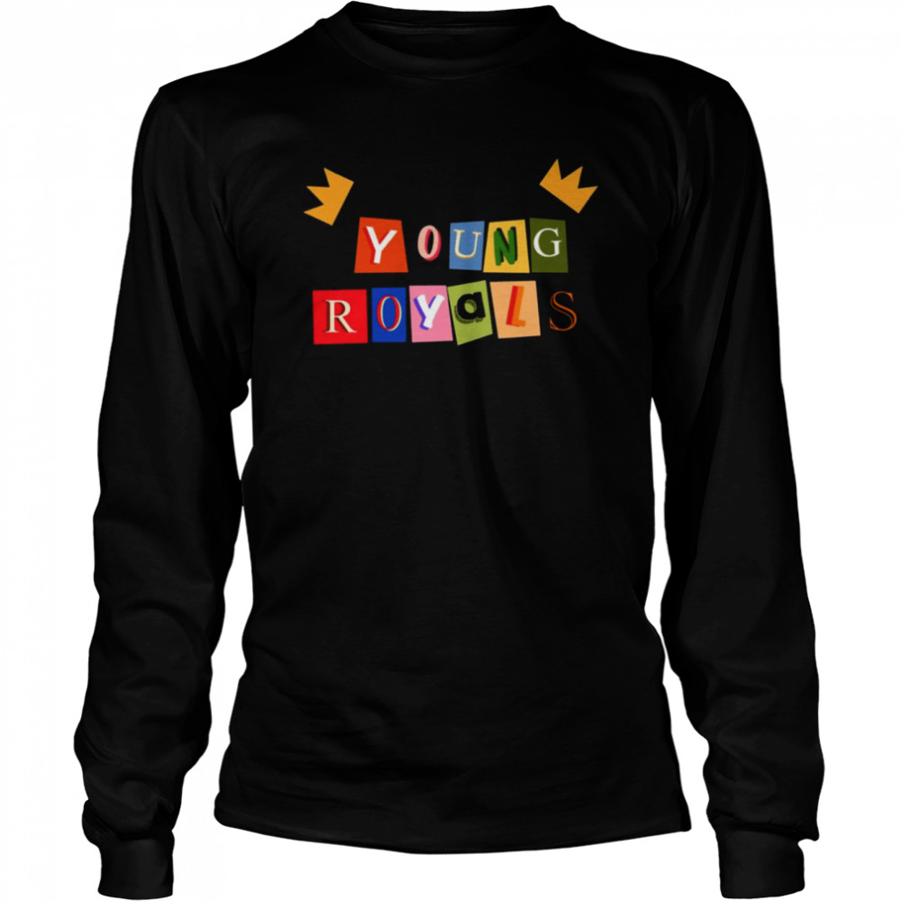 Young Royals Logo Tv Show shirt Long Sleeved T-shirt