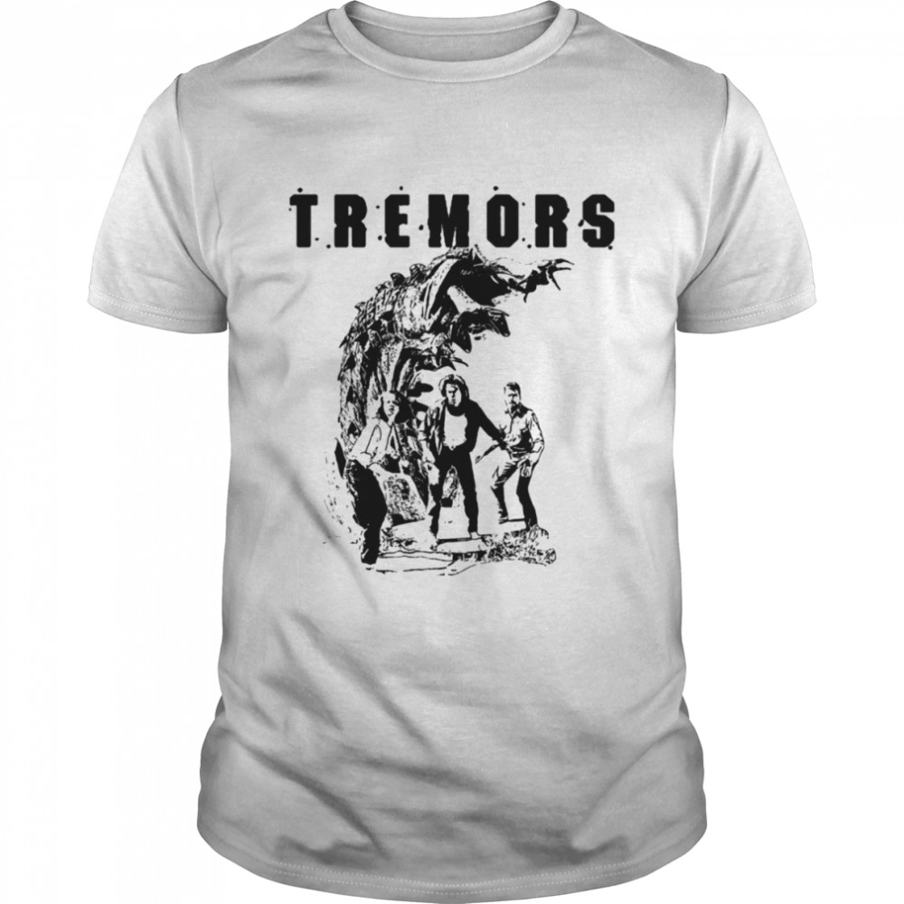 Black And White Design Tremors Movie Tribute shirt