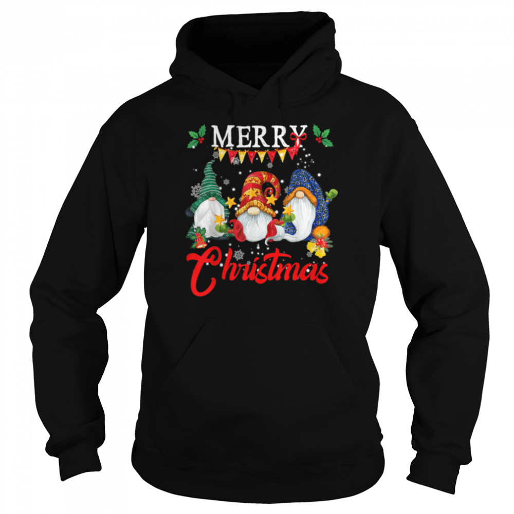 Merry Christmas Gnomies Christmas Gnome Xmas Women T- B0BM9P2GZC Unisex Hoodie