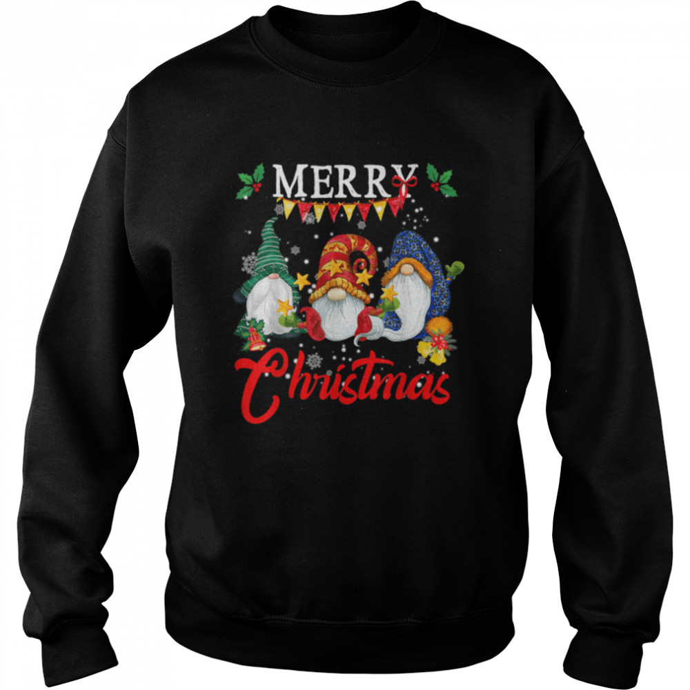 Merry Christmas Gnomies Christmas Gnome Xmas Women T- B0BM9P2GZC Unisex Sweatshirt