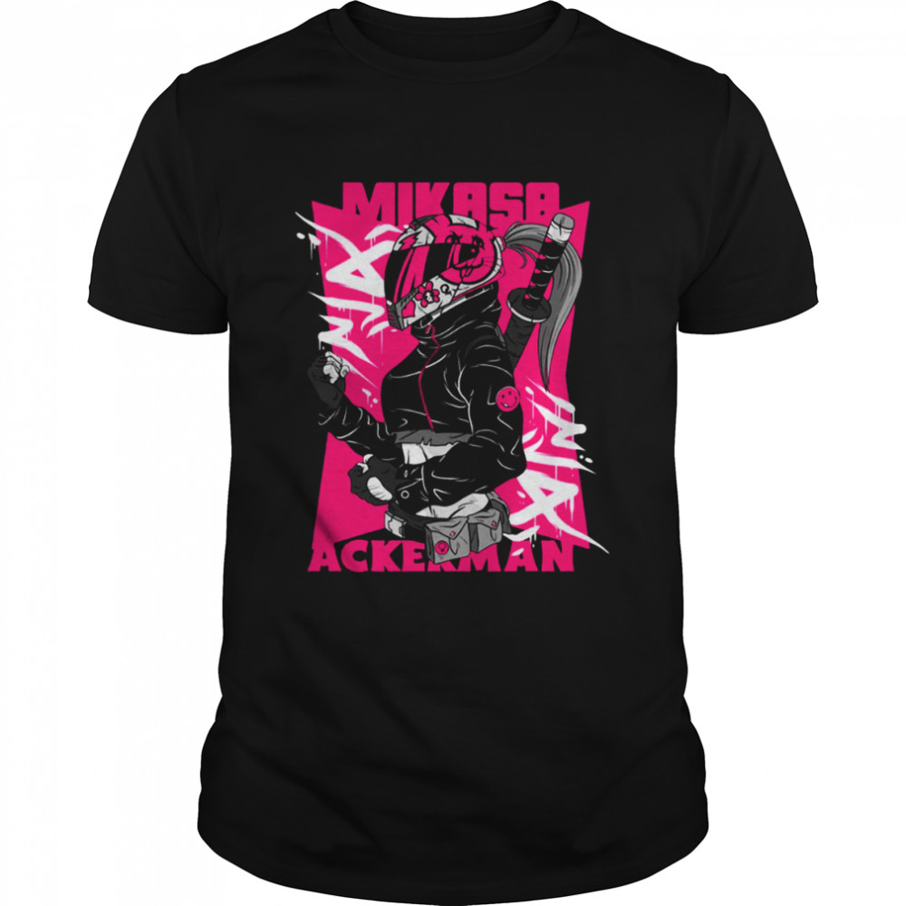Mikasas Ackermans Bleachs Swordswomanfighters shirts