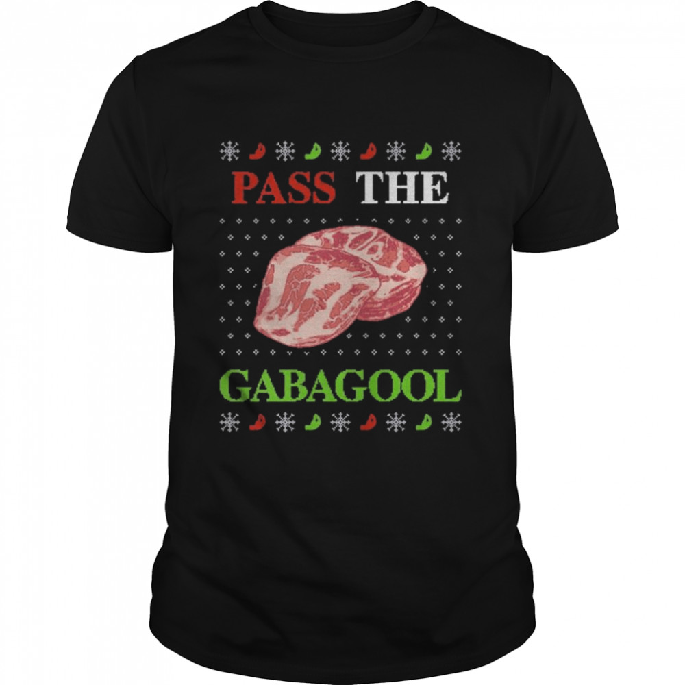 Pass The Gabagool Ugly Christmas shirt