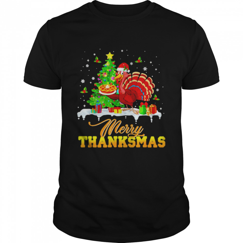 Turkeys santas merrys thanksmass Christmass shirts