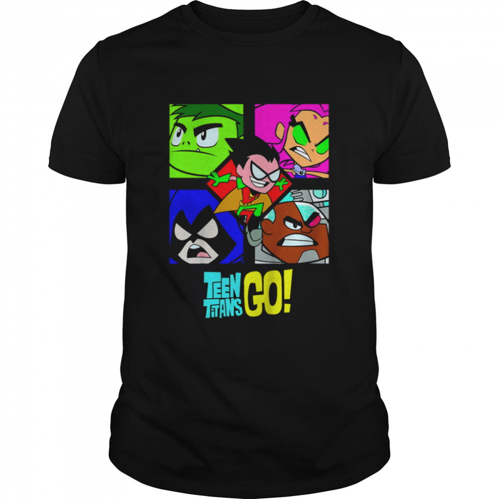 Characters In Teen Titans Go shirt