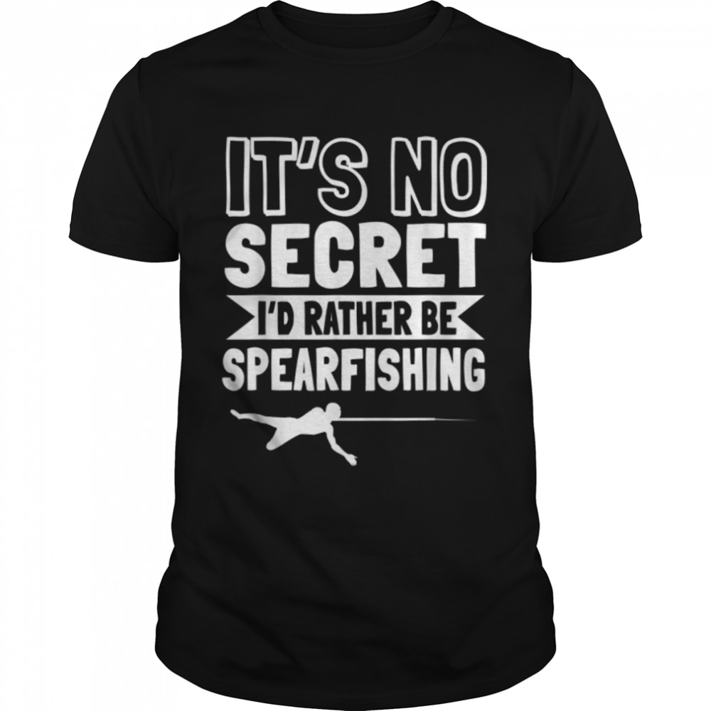 Spearfishing Spear Diving Spearfisherman Hunting Water Sport T-Shirt B0BMLF68JSs