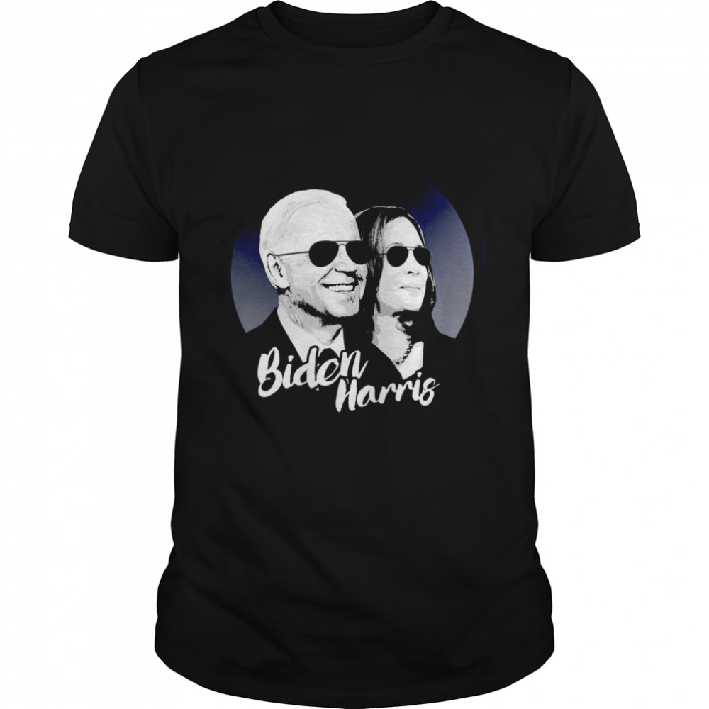 Biden Harris 2020 Merch Black And White Art shirt