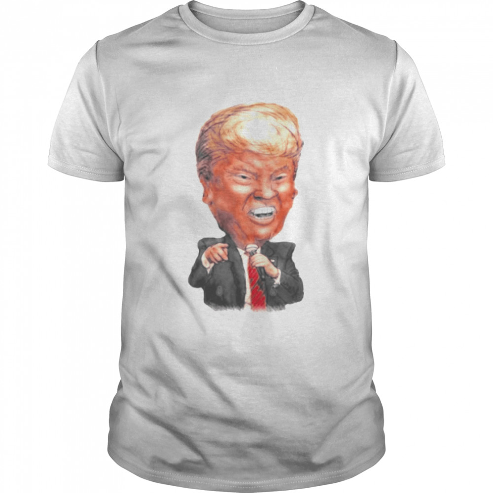 donald not the duck Trump caricature shirts