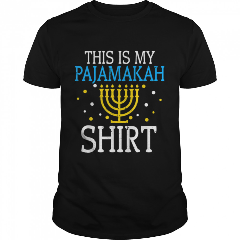 Funny Hanukkah Jewish Holiday Hanukkah Family Pjs Matching T-Shirt B0BMLLZNYQ