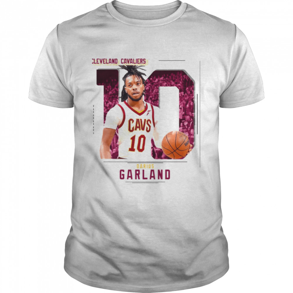Number 10 Darius Garland Basketball shirt