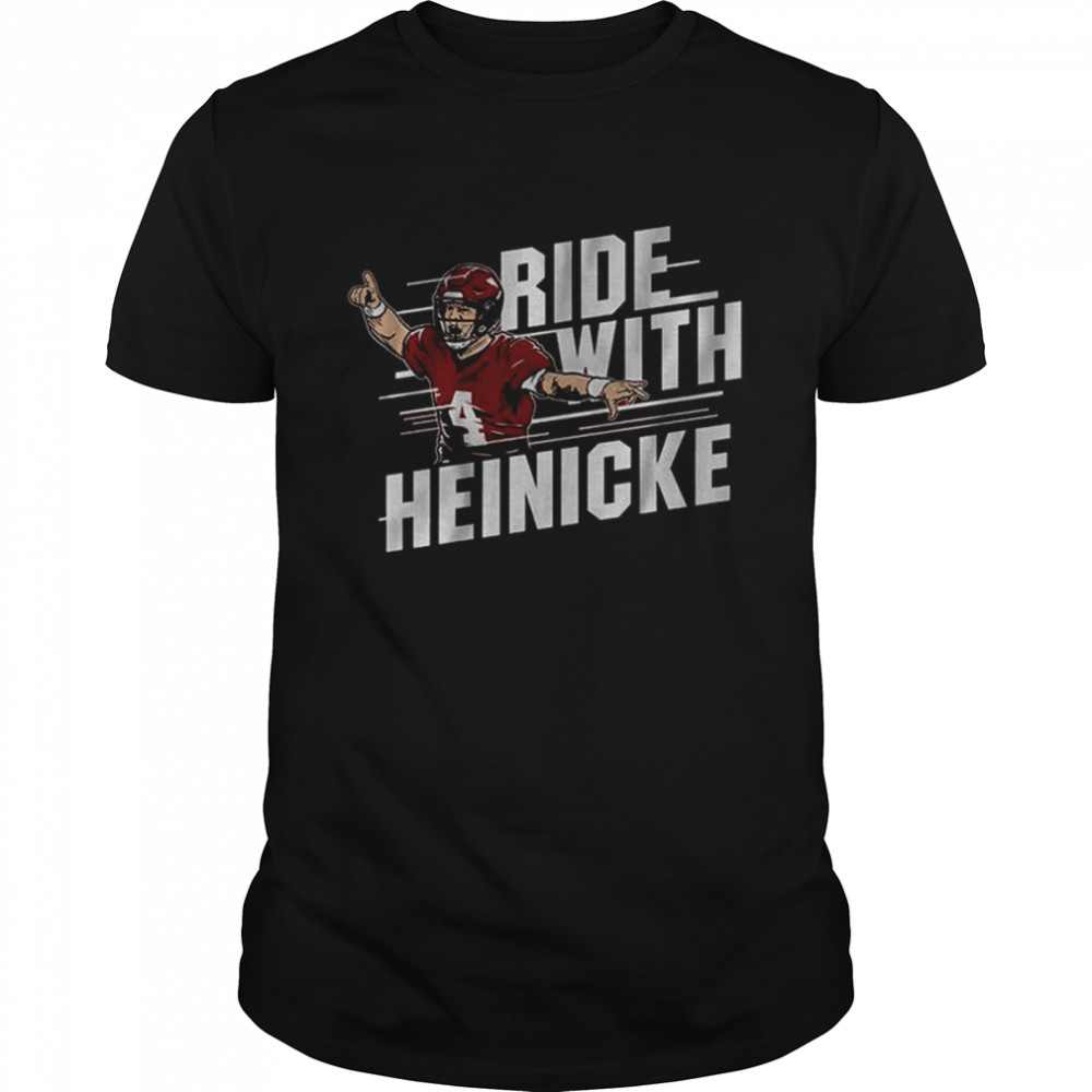 Ride With Taylor Heinicke Washington T-Shirt