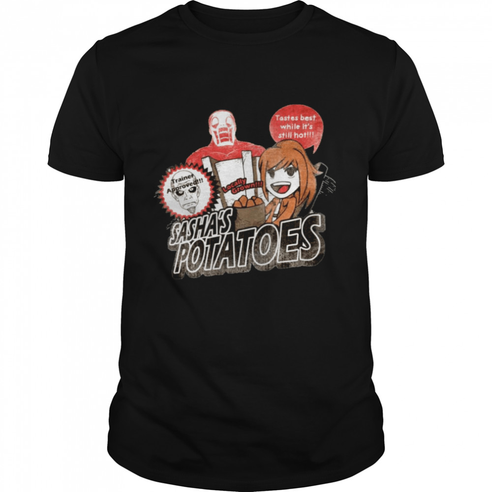 Shashas’s Potatoes Attack On Titan Logo shirts