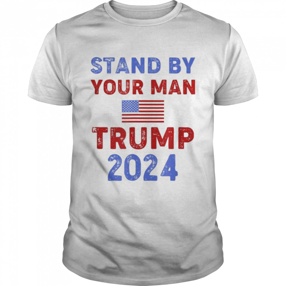 Stand By Trump 2024 – Trump Support T-Shirt