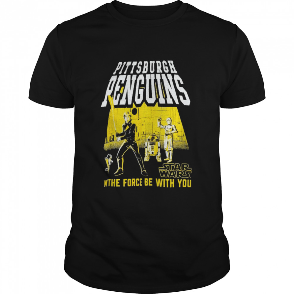 Pittsburgh Penguins Star Wars The Force Be With You Shirts