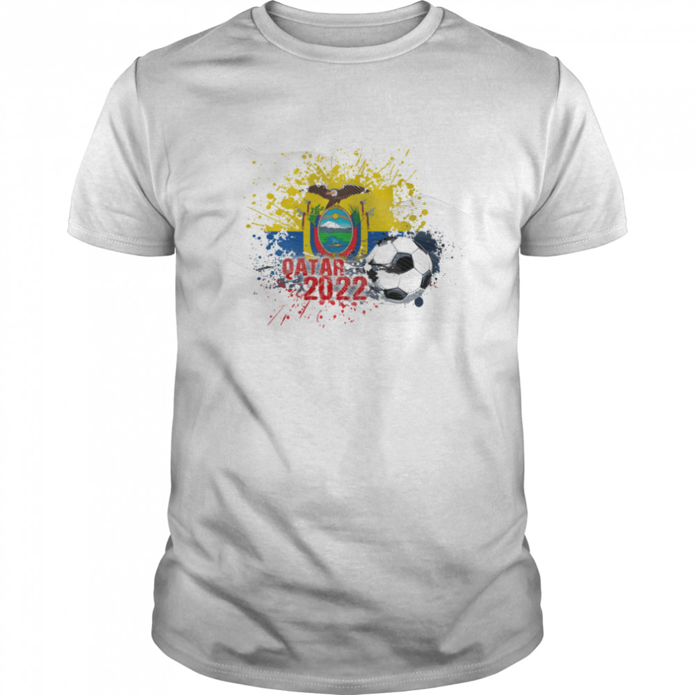 WORLD CUP 2022 ECUADORIAN FLAG shirts