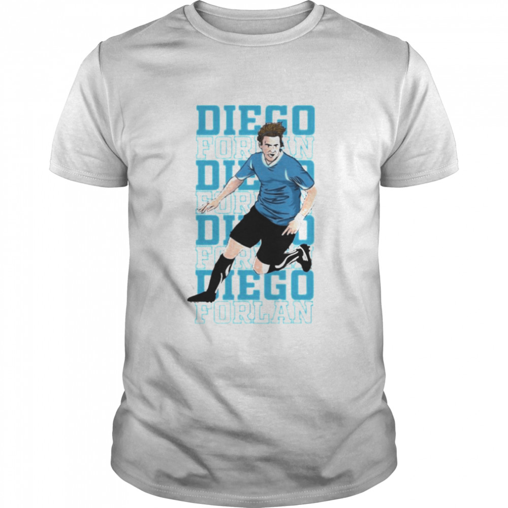 Design on match Diego Forlan t-shirts