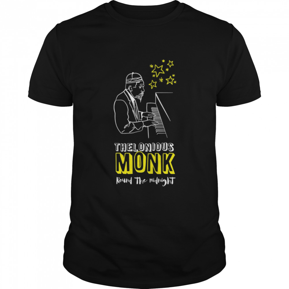 Thelonious Monk Giants Of American Music Round The Mindnight shirt