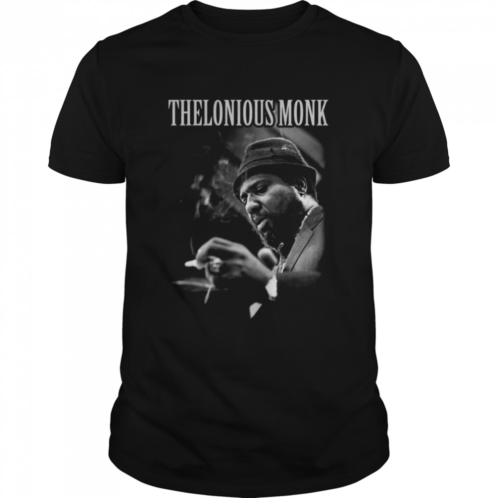 Thelonious Monk Playing Piano Jazz shirts