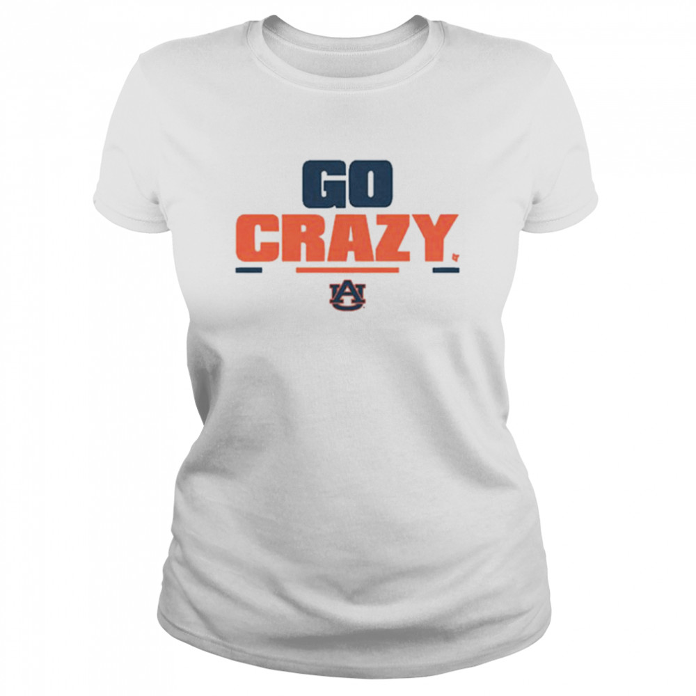 Auburn Tigers Football GO CRAZY 2.0 Classic Women's T-shirt