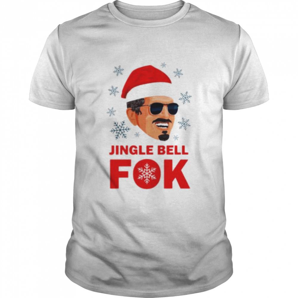 Best jingle bell Fok Christmas shirt Classic Men's T-shirt