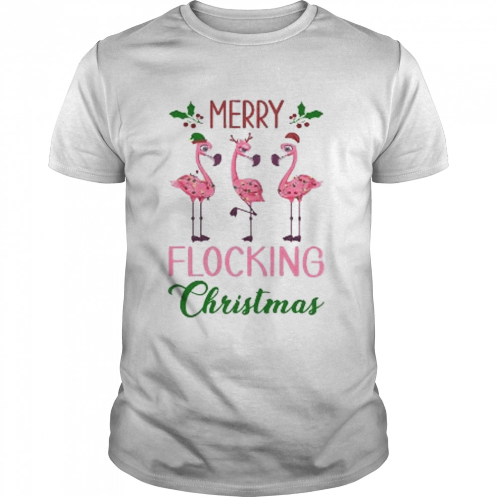 Christmas Flamingo Shirt