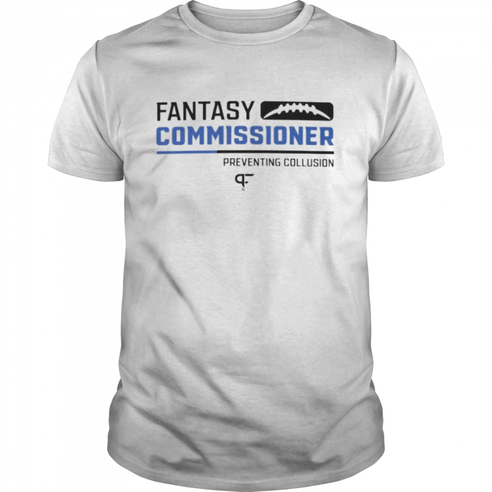 Fantasy Commissioner preventing collusion football shirt