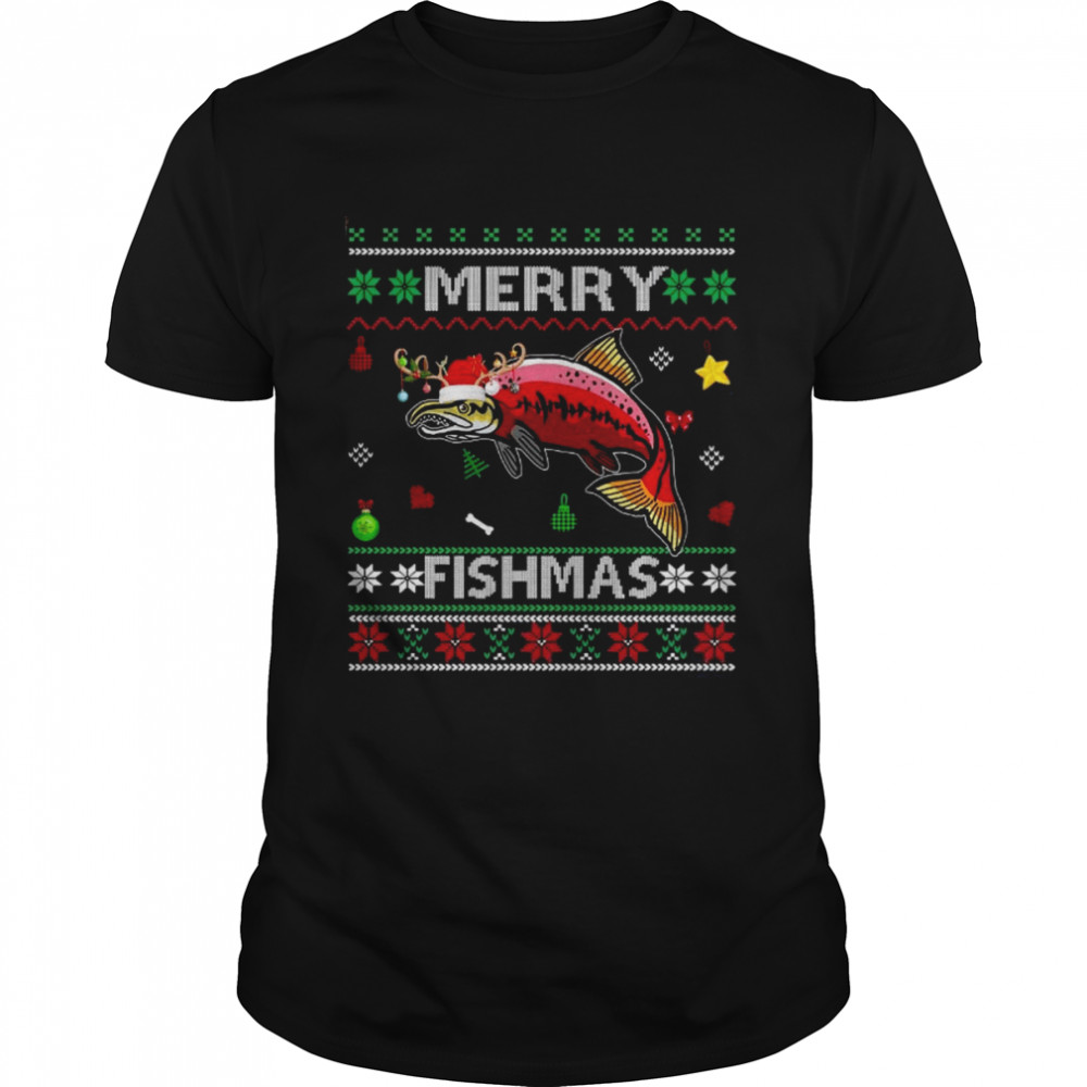 Fishing Ugly Christmas shirt