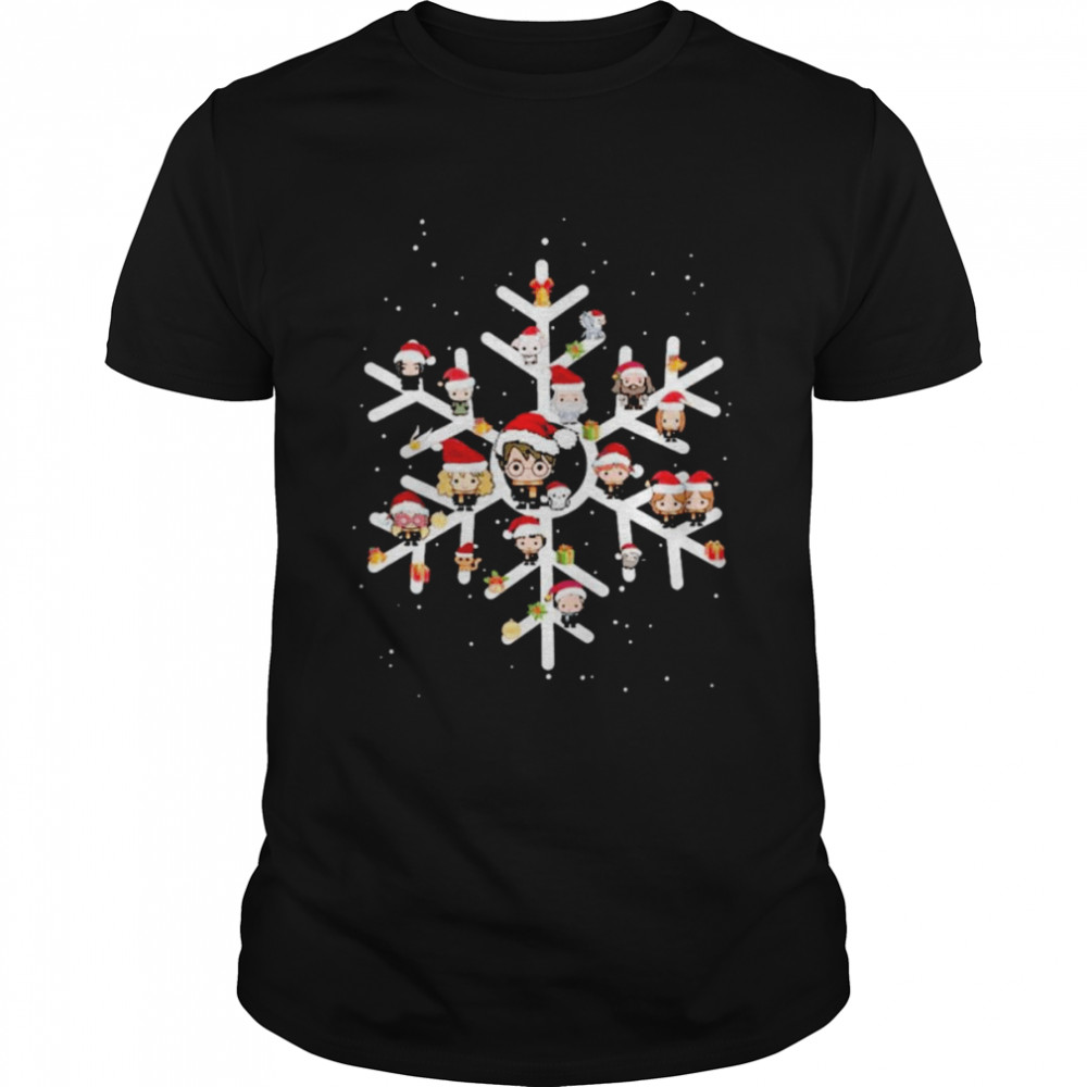 Harry Potter Characters Christmas Snow 2022 Shirts