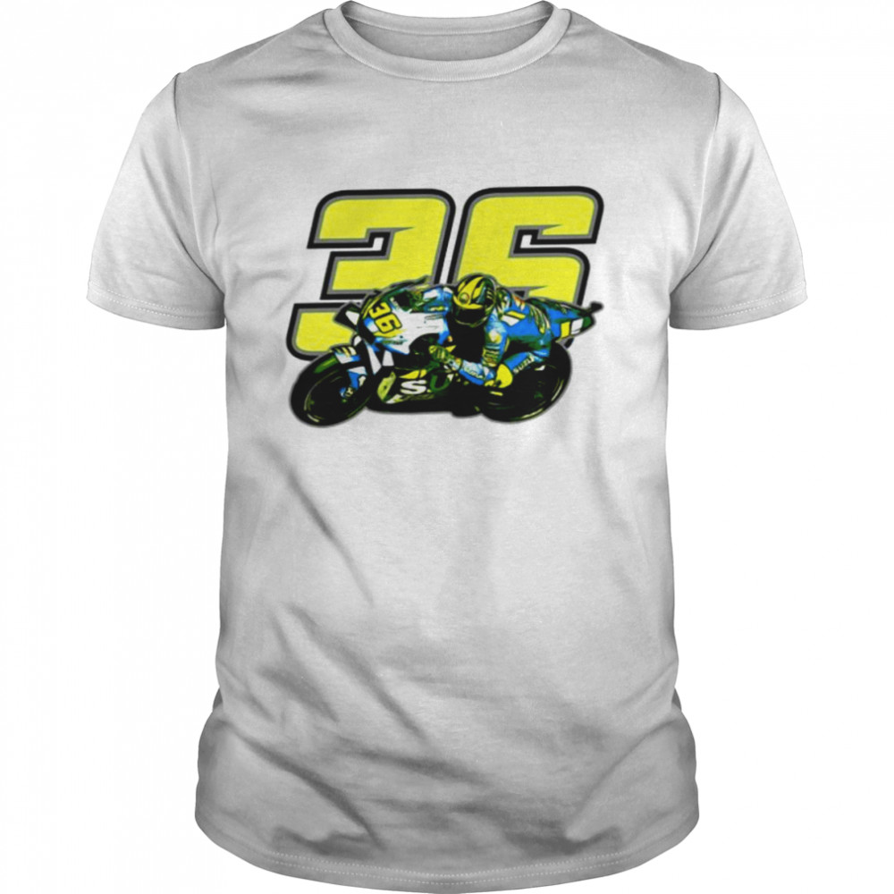 Logo Fanart Joan Mir 36 Motorcycle shirt Classic Men's T-shirt