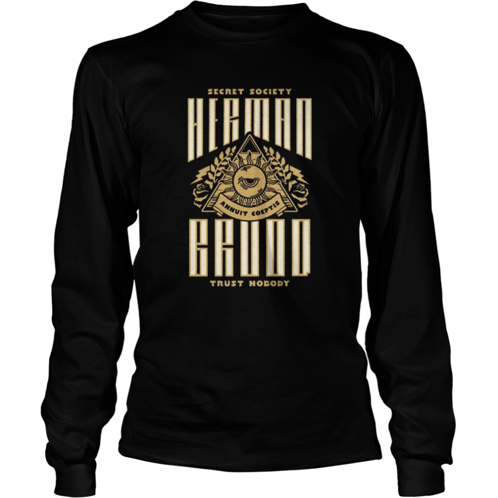Secret Society Trust Nobody Herman Brood shirt Long Sleeved T-shirt