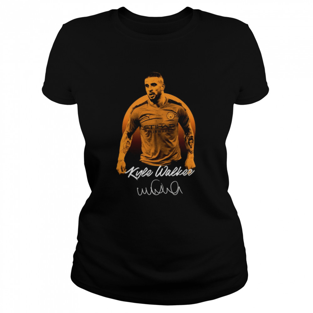 Signature Design Kyle Walker Football shirt Classic Women's T-shirt