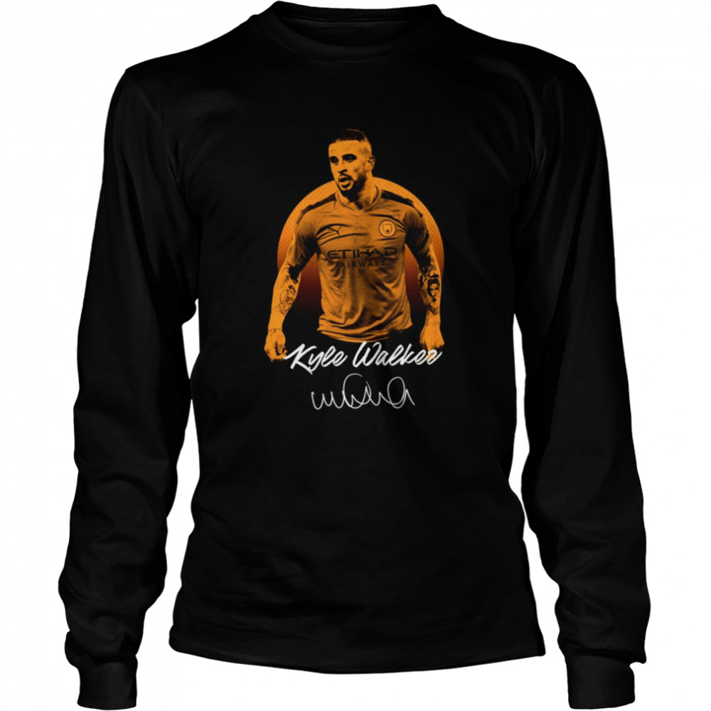 Signature Design Kyle Walker Football shirt Long Sleeved T-shirt