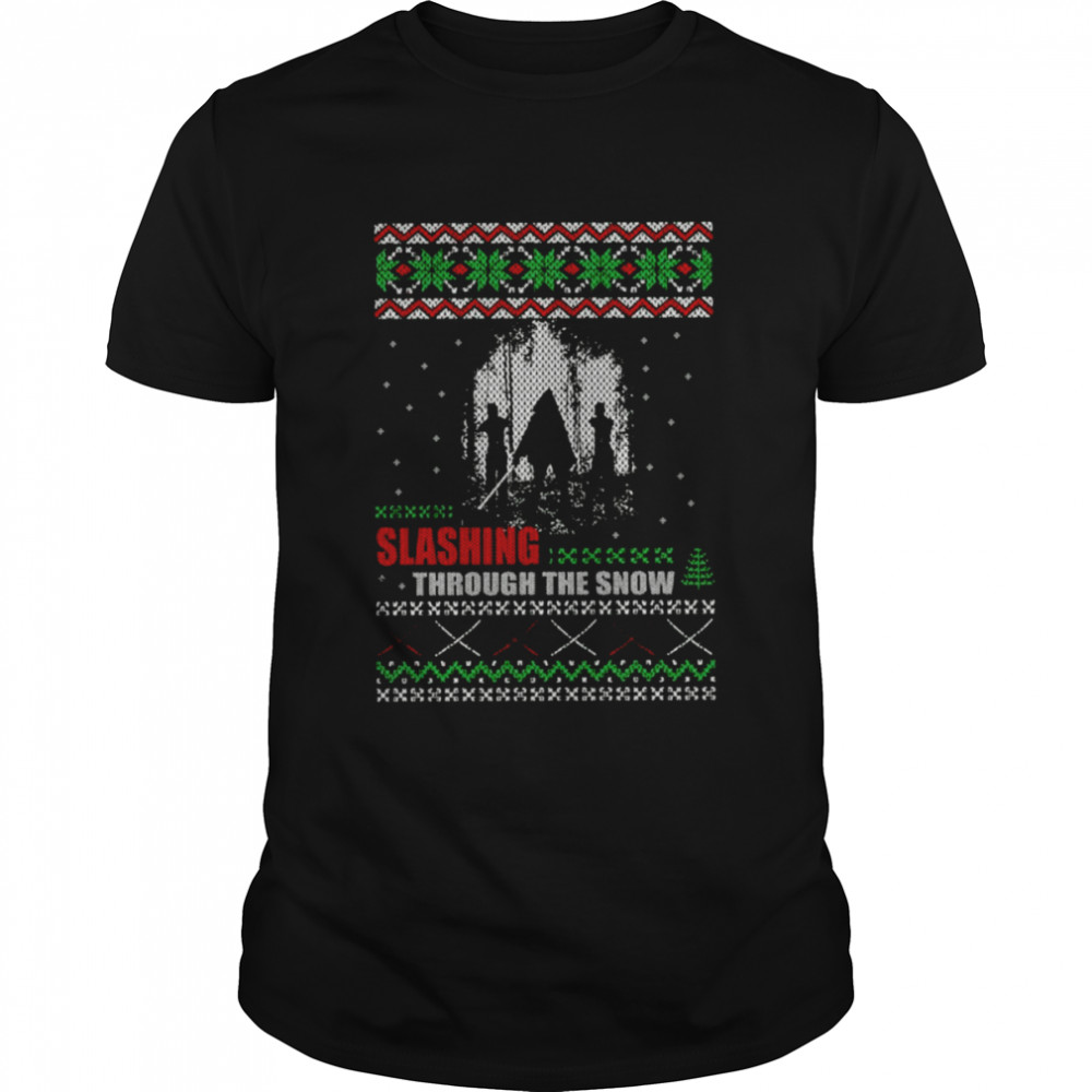 The Walking Dead Michonne Ugly Christmas shirt Classic Men's T-shirt