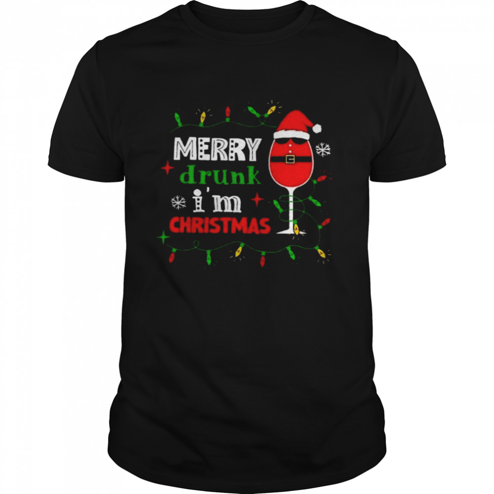 Wine Christmas  Classic Men's T-shirt