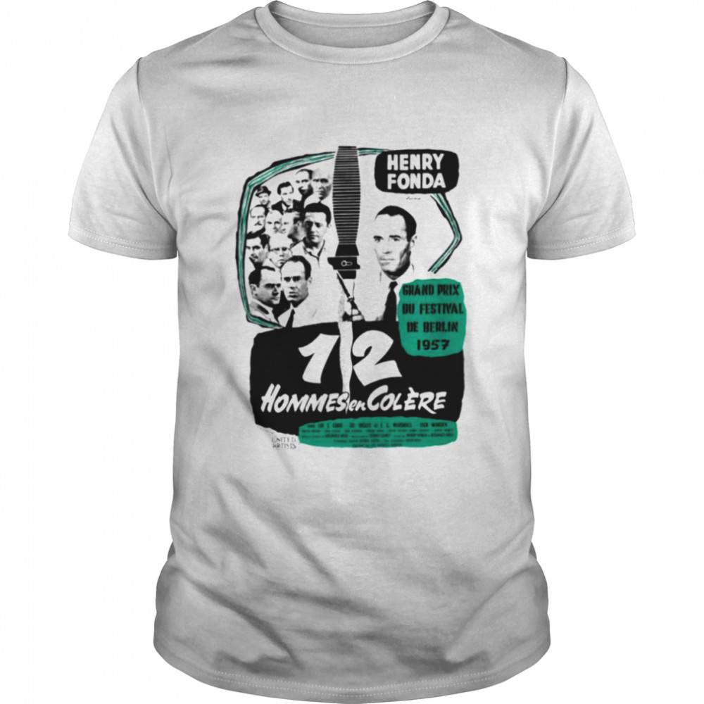 12 Angry Men French Movie Henry Fonda shirts