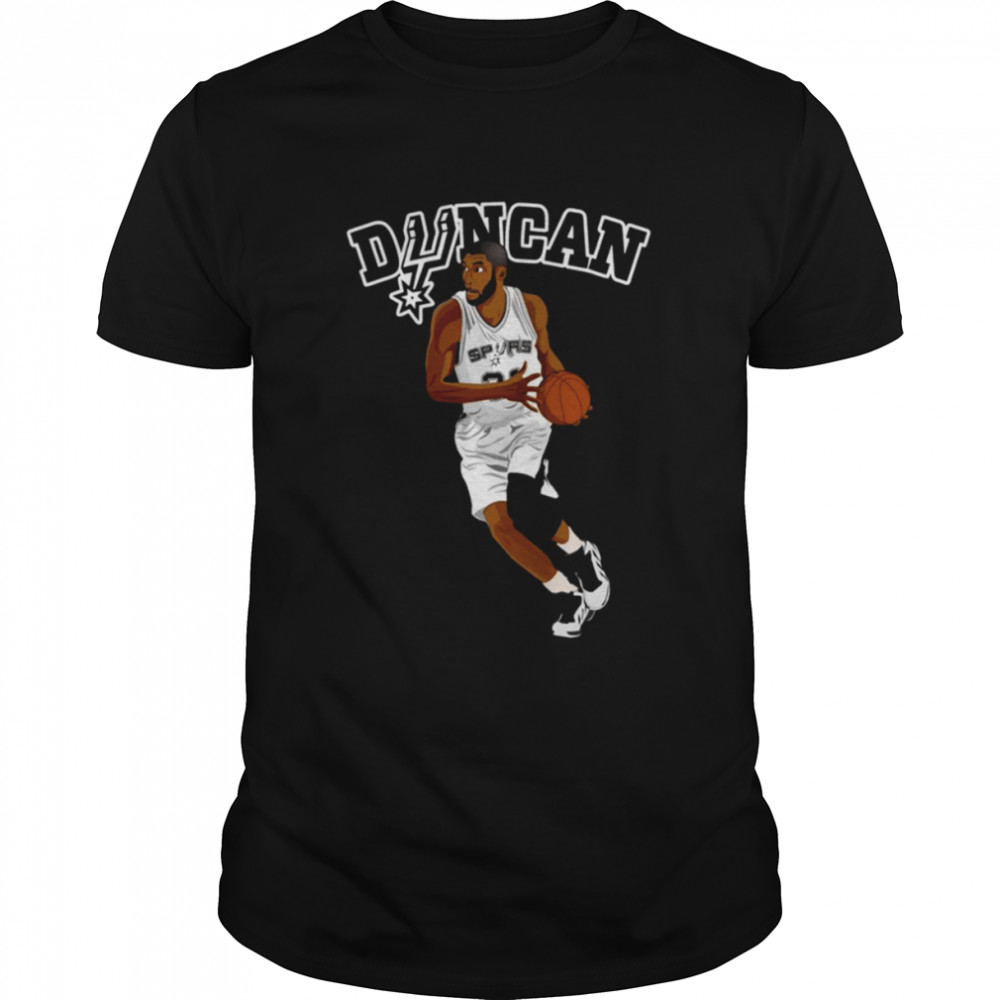 Basketball Legend Tim Duncan shirts