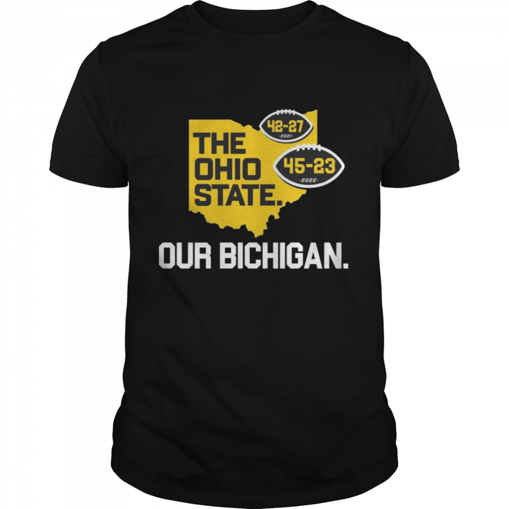 Michigans Beats Ohios Thes Ohios States Ours Bichigans Scores Shirts