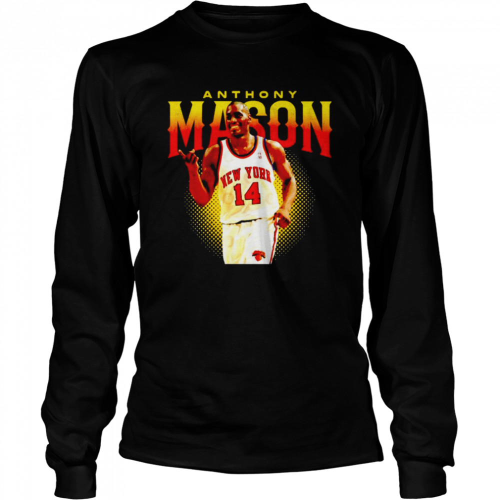 Anthony Mason New York Knick shirt Long Sleeved T-shirt