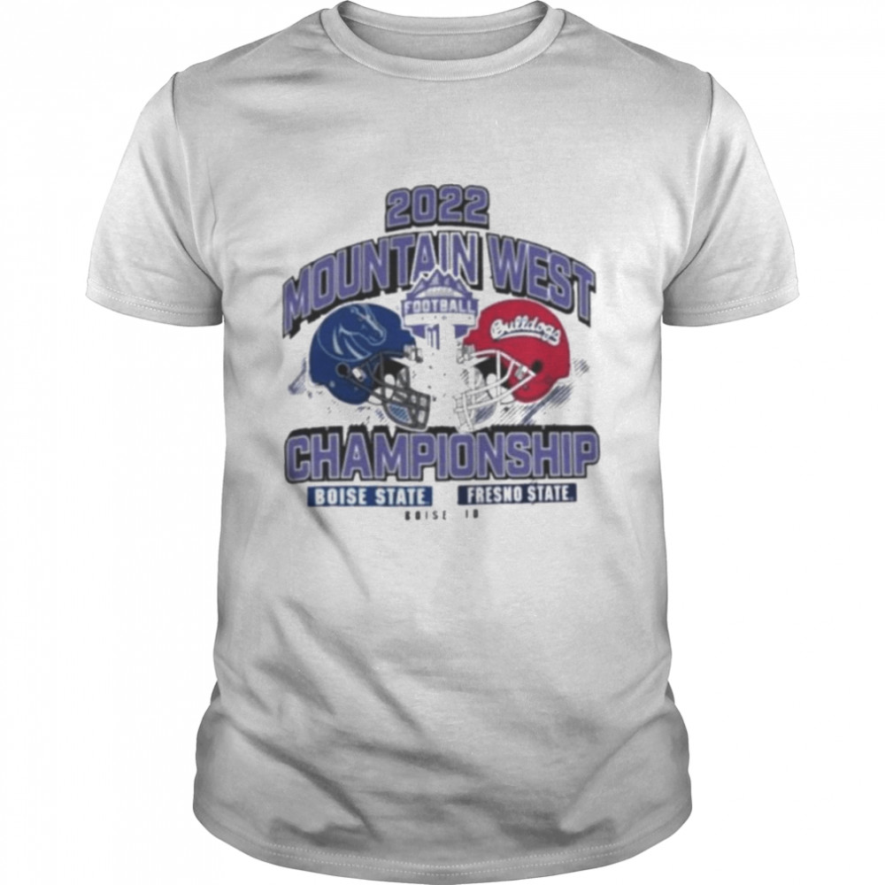 Boise State Vs Fresno State 2022 Mountain West Football Championship Shirt