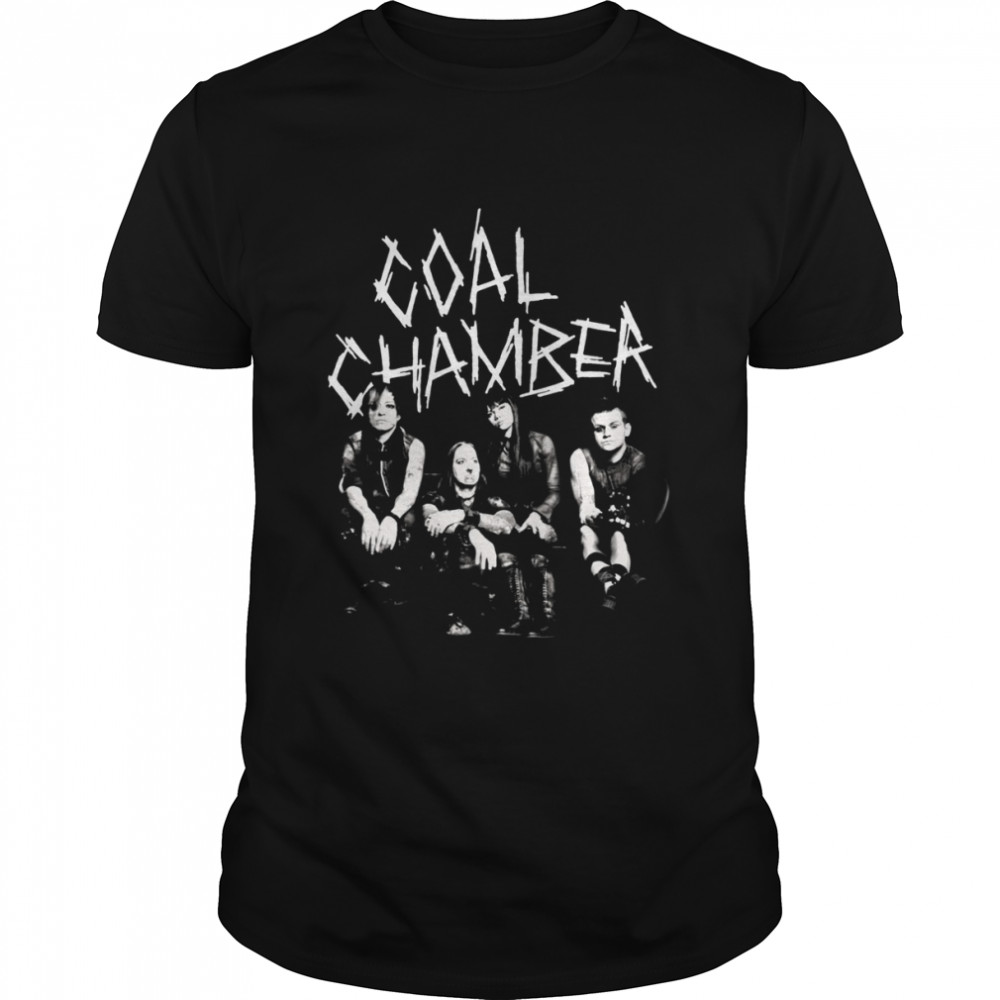 Retro Band Members Design Coal Chamber Band shirts