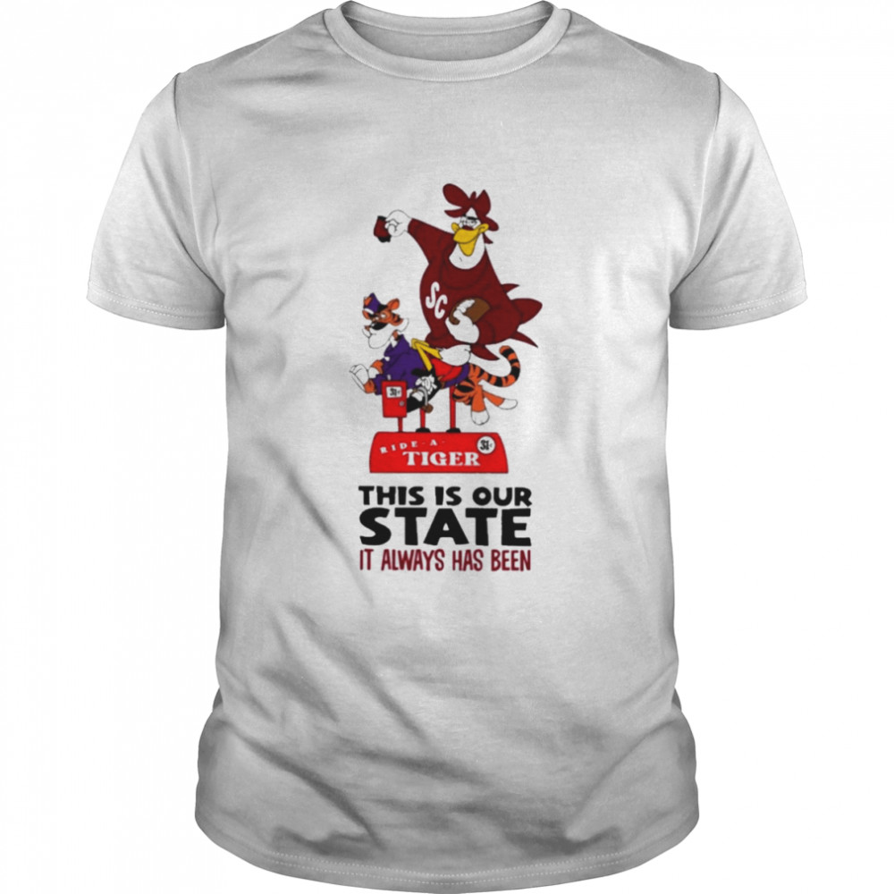 Tigers thiss iss ours states its alwayss hass beens T-shirts